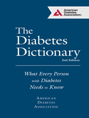 cover image of The Diabetes Dictionary